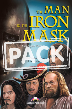 Graded 5: The Man in the Iron Mask. Book + Activity & CD - B2/B2+ (11-12kl.) | Litterula