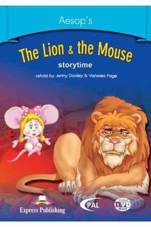 Storytime 1: The Lion & the Mouse. DVD-ROM* - Pradinis (1-4kl.) | Litterula