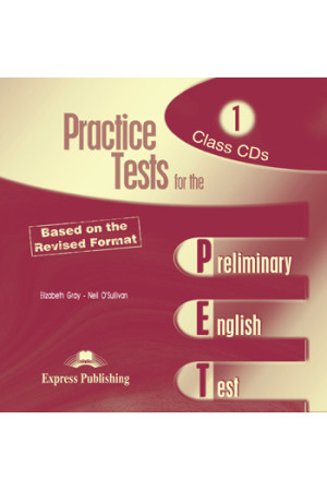 Practice Tests for the PET 1 Class CDs* - PET EXAM (B1) | Litterula