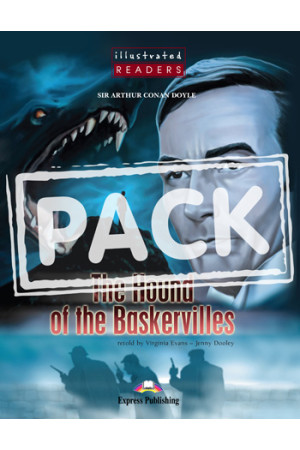 Illustrated 2: The Hound of the Baskervilles. Book + CD* - A2 (6-7kl.) | Litterula