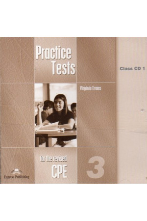 CPE Practice Tests 3 Class CDs* - CPE EXAM (C2) | Litterula