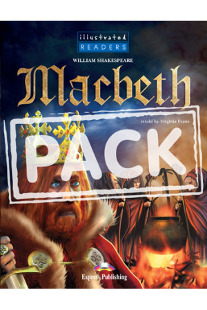 Illustrated 4: Macbeth. Book + CD* - B1 (7-8kl.) | Litterula