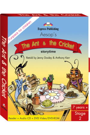 Storytime 2: The Ant & the Cricket. Fun Pack* - Pradinis (1-4kl.) | Litterula