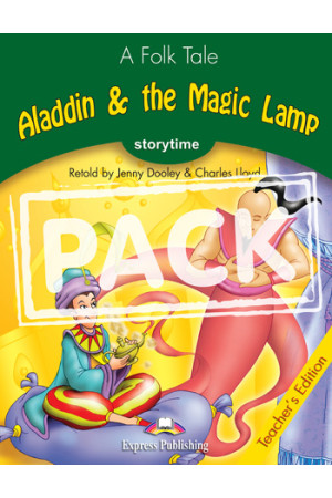 Storytime 3: Aladdin & the Magic Lamp. Teacher s Book + CD* - Pradinis (1-4kl.) | Litterula