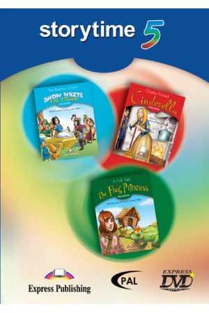 Storytime 5 DVD Box - Pradinis (1-4kl.) | Litterula