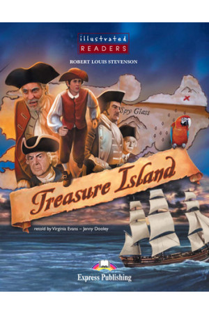 Illustrated 2: Treasure Island. Book - A2 (6-7kl.) | Litterula