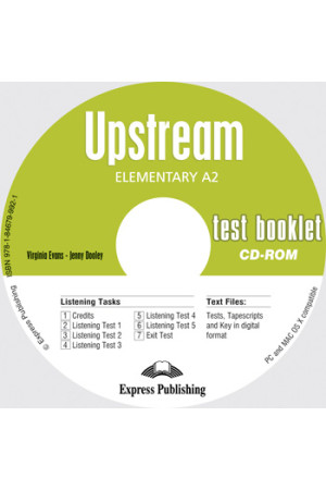 Upstream A2 Elem. Test Booklet CD-ROM* - Upstream | Litterula