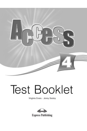 Access 4 Test Booklet - Access | Litterula