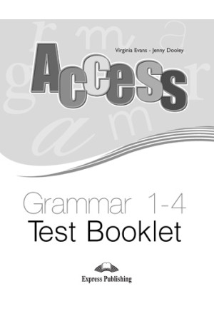 Access 1-4 Grammar Test Booklet - Access | Litterula