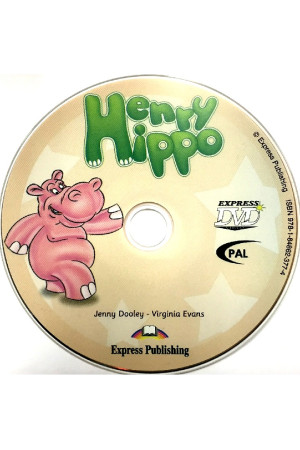 Early Readers: Henry Hippo. DVD* - Ankstyvasis ugdymas | Litterula