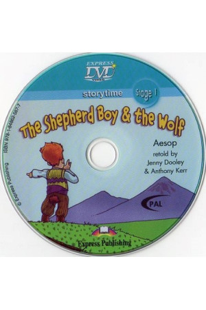 Storytime 1: The Shepherd Boy & the Wolf. DVD* - Pradinis (1-4kl.) | Litterula