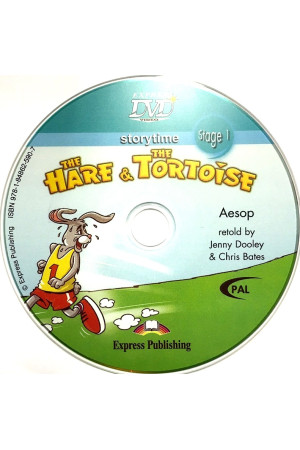 Storytime 1: The Hare & the Tortoise. DVD* - Pradinis (1-4kl.) | Litterula