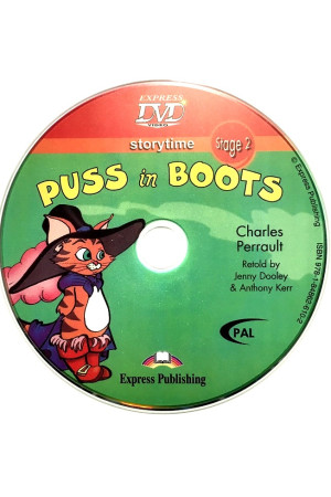 Storytime 2: Puss in Boots. DVD* - Pradinis (1-4kl.) | Litterula