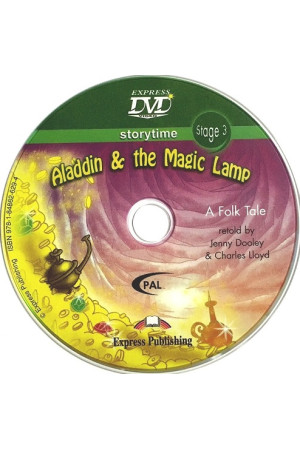 Storytime 3: Aladdin & the Magic Lamp. DVD* - Pradinis (1-4kl.) | Litterula