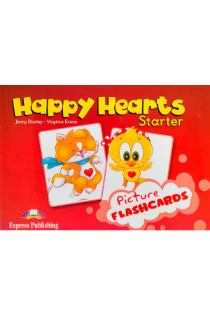 Happy Hearts Starter Flashcards - Happy Hearts | Litterula