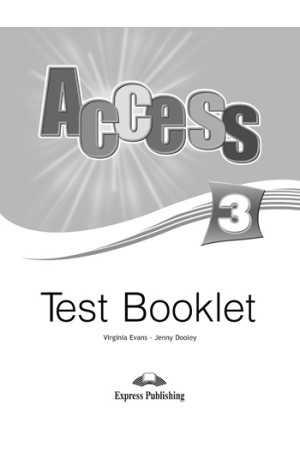 Access 3 Test Booklet - Access | Litterula