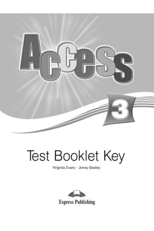 Access 3 Test Booklet Key* - Access | Litterula