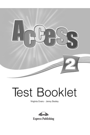 Access 2 Test Booklet* - Access | Litterula
