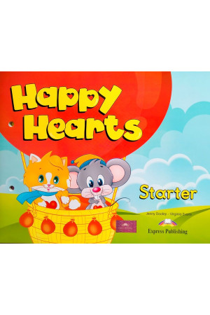 Happy Hearts Starter Pupil s Book + Stickers (vadovėlis) - Happy Hearts | Litterula