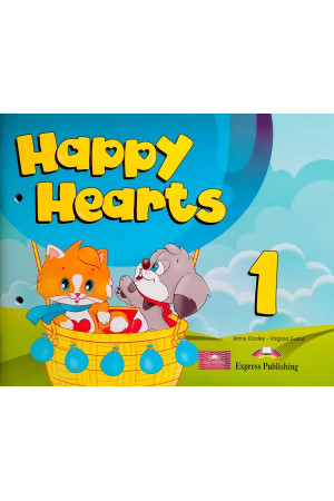 Happy Hearts 1 Pupil s Book + Stickers (vadovėlis) - Happy Hearts | Litterula