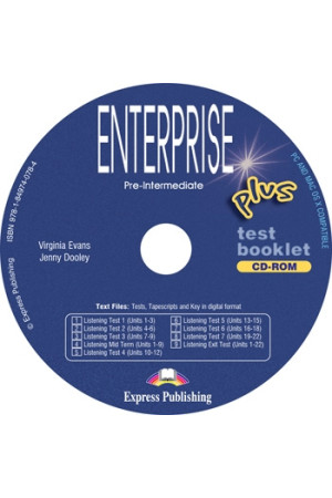 Enterprise Plus Test Booklet CD-ROM* - Enterprise | Litterula