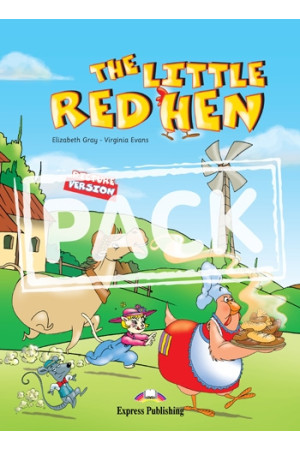 Early Readers: The Little Red Hen. Book + Multi-ROM - Ankstyvasis ugdymas | Litterula