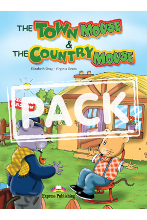 Early Readers: The Town Mouse & The Country Mouse. Book + Multi-ROM - Ankstyvasis ugdymas | Litterula