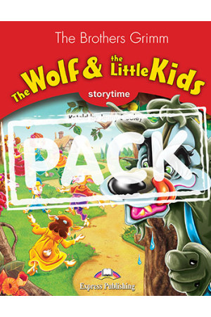Storytime 2: The Wolf & The Little Kids. Book + Multi-ROM* - Pradinis (1-4kl.) | Litterula