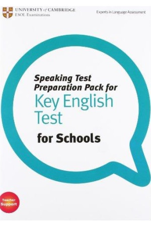 Speaking Test Prep. Pack for KEY for Schools Book + DVD* - KET EXAM (A2) | Litterula