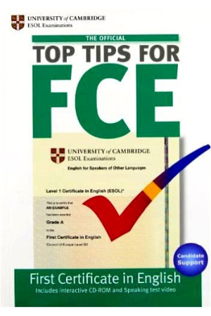 Official Top Tips for FCE 2nd Ed. Book + CD-ROM* - FCE EXAM (B2) | Litterula