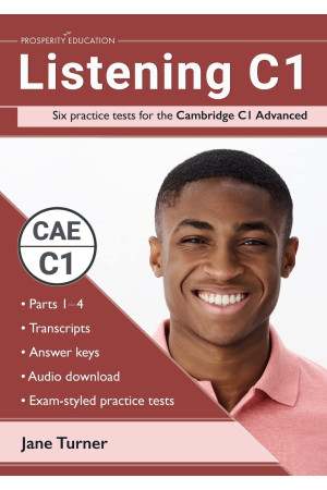Listening C1: 6 Practice Tests for the Cambridge C1 + Key & Audio Download - CAE EXAM (C1) | Litterula