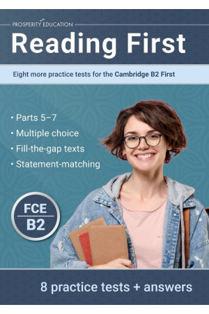 Reading First: 8 more Practice Tests for the Cambridge B2 First 2023 - FCE EXAM (B2) | Litterula