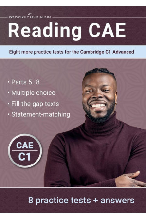 Reading CAE: 8 more Practice Tests for the Cambridge C1 Advanced 2023 - CAE EXAM (C1) | Litterula
