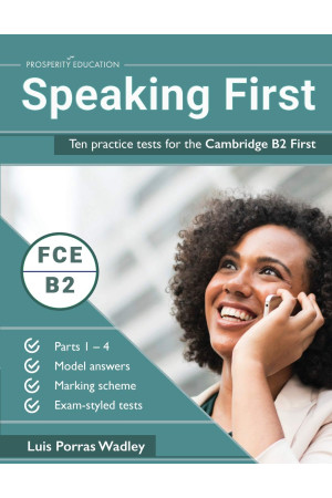 Speaking First: 10 Practice Tests for the Cambridge B2 First - FCE EXAM (B2) | Litterula