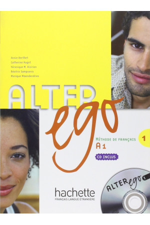 Alter Ego 1 Livre + CD (vadovėlis)* - Alter Ego | Litterula