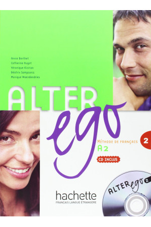 Alter Ego 2 Livre + CD (vadovėlis)* - Alter Ego | Litterula