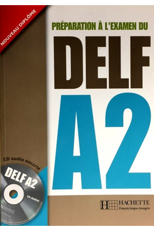DELF A2 Livre + CD* - DELF (A2) | Litterula