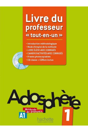 Adosphere 1 Livre du Professeur + CD-ROM - Adosphere | Litterula