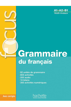 Focus Grammaire du Francais A1/B1 Livre + Corriges & Parcours Digital