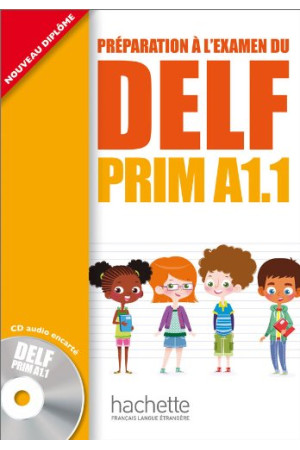 DELF Prim A1.1 Livre + CD - DELF PRIM (A1) | Litterula