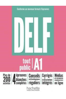 DELF Tout Public A1 Nouveau 2024 Livre + Corriges