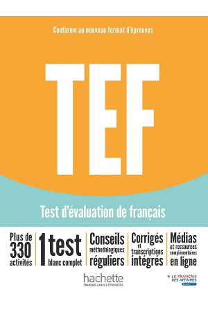 TEF Test d’evaluation de Francais Nouveau Livre d'entrainement