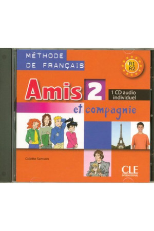 Amis et Compagnie 2 CD Audio Individuel - Amis et Compagnie | Litterula