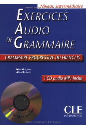 Exercises Audio de Grammaire Progr. Int. Livre + CD - Gramatikos | Litterula