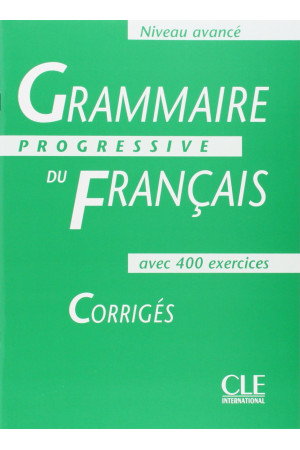 Grammaire Progr. du Francais Avance Corriges* - Gramatikos | Litterula