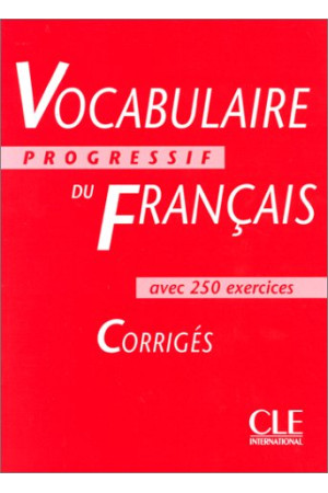 Vocabulaire Progr. du Francais Int. Corriges* - Žodyno lavinimas | Litterula