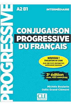 Conjugaison Progr. du Francais Int. 3Ed. Livre + CD & Appli