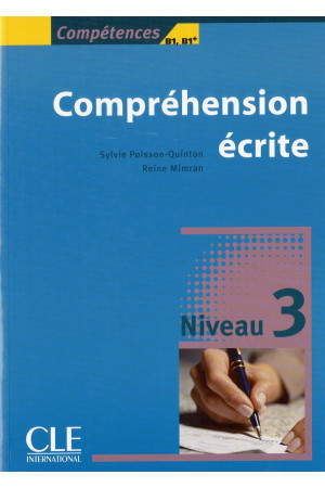 Comprehension Ecrite 3 Livre - Rašymas | Litterula
