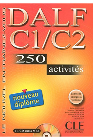 DALF C1/C2 250 Activites Livre + CD* - DALF (C1/C2) | Litterula