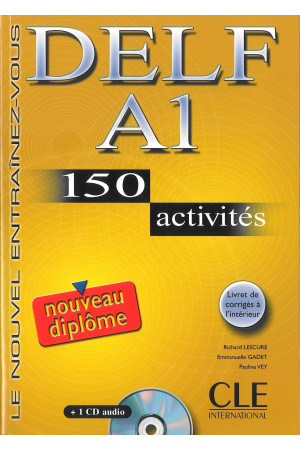 DELF A1 150 Activites Livre + CD* - DELF (A1) | Litterula